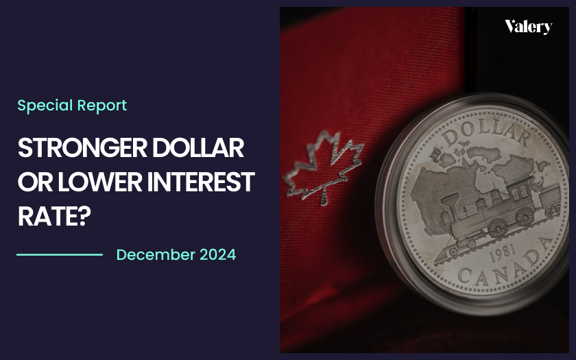 Valery special report blog feature image show 'stronger dollar or lower interest rates'